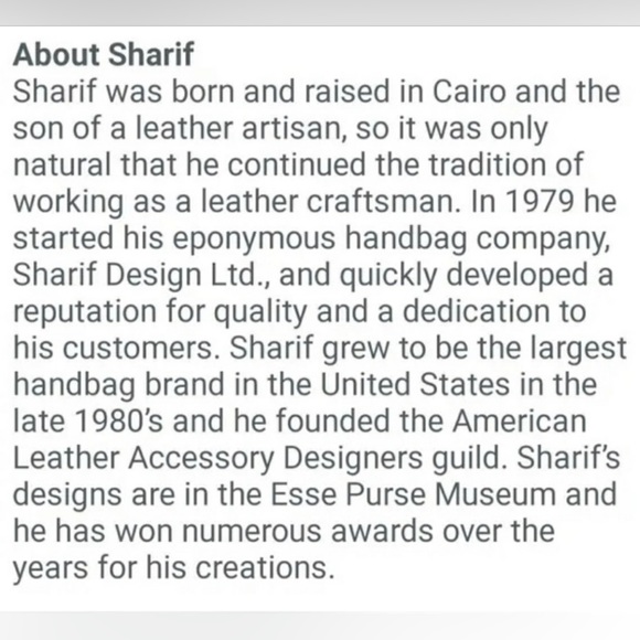 Rare GUC Sharif Silver Metallic Crossbody - Picture 10 of 10